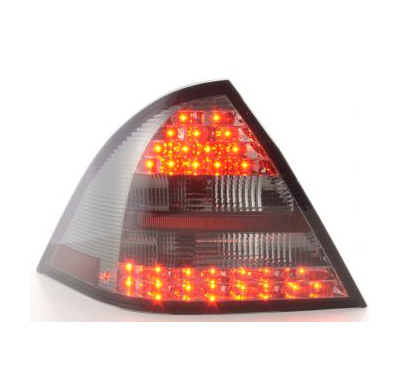 Kit De Pilotos Traseros Led Mercedes-Benz Clase C Modelo W203 Sedan  05-07, Negro Fk Automotive