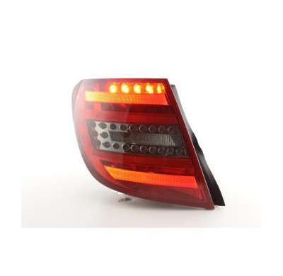 Pilotos Led Mercedes C-Klasse Kombi (204) Bj. 07-11 Rojo/Negro Fk Automotive