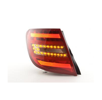 Pilotos Led Mercedes C-Klasse Kombi (204) Bj. 07-11 Rojo/Negro Fk Automotive