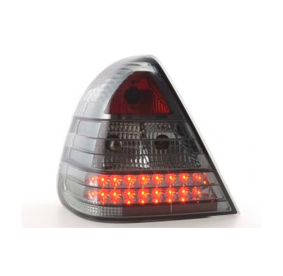 Kit De Pilotos Traseros Led Mercedes Clase C Modelo W202  96-00 Negro Fk Automotive
