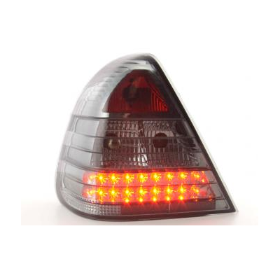 Kit De Pilotos Traseros Led Mercedes Clase C Modelo W202  96-00 Negro Fk Automotive