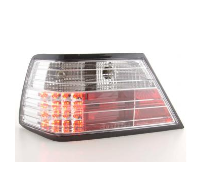 Kit De Pilotos Traseros Led Mercedes-Benz Clase E Modelo W124 Sedan  85-96, Cromado Fk Automotive