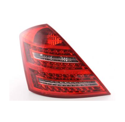 Kit De Pilotos Traseros Led Mercedes-Benz Clase S 221  05-09 Rojo/Color Claro Fk Automotive