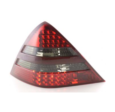 Kit De Pilotos Traseros Led Mercedes-Benz Slk 170  96-04 Rojo/Negro Fk Automotive