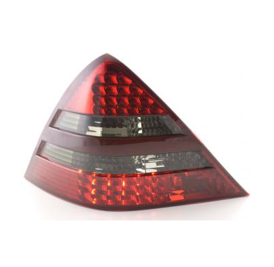 Kit De Pilotos Traseros Led Mercedes-Benz Slk 170  96-04 Rojo/Negro Fk Automotive