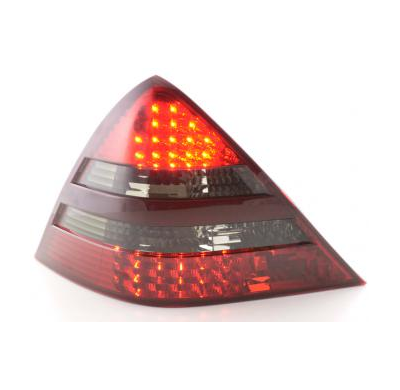 Kit De Pilotos Traseros Led Mercedes-Benz Slk 170  96-04 Rojo/Negro Fk Automotive
