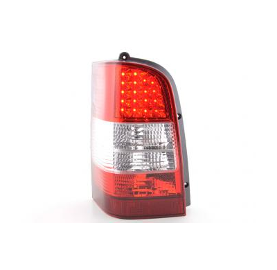 Kit De Pilotos Traseros Led Mercedes-Benz Vito Modelo 638, Rojo/Color Claro Fk Automotive