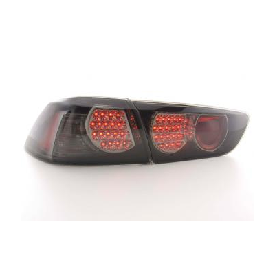 Kit De Pilotos Traseros Led Mitsubishi Lancer Cy0  08- Negro Fk Automotive