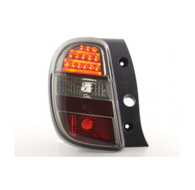 Kit De Pilotos Traseros Led Nissan Micra Modelo K13, Negro Fk Automotive