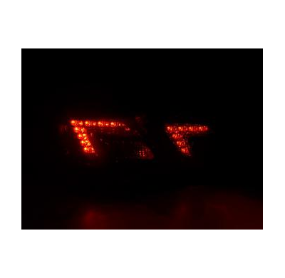 Pilotos Led Opel Astra J Bj. 10- Rojo/Negro Fk Automotive