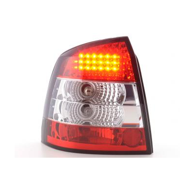 Kit De Pilotos Traseros Led Opel Astra Modelo G 3/5-Ptas  98-03 Color Claro/Rojo Fk Automotive