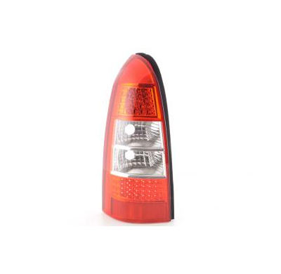 Kit De Pilotos Traseros Led Opel Astra Modelo G Caravan  98-03 Color Claro/Rojo Fk Automotive