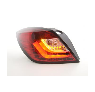Pilotos Led Opel Astra H Gtc Bj. 04-08 Rojo/Transparente Fk Automotive