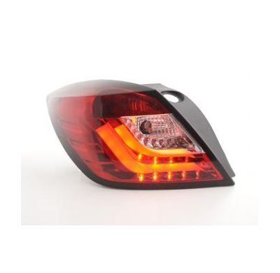 Pilotos Led Opel Astra H Gtc Bj. 04-08 Rojo/Transparente Fk Automotive