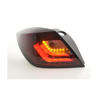 Pilotos Led Opel Astra H 5-Trg. Bj. 04-08 Rojo/Negro Fk Automotive
