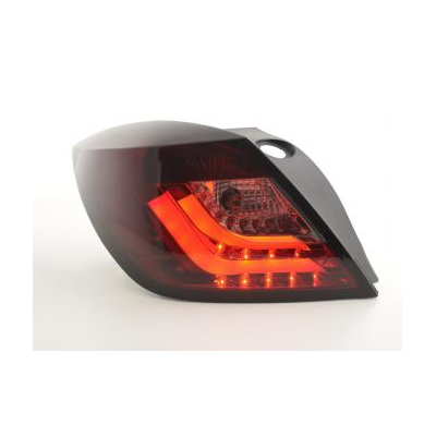 Pilotos Led Opel Astra H 5-Trg. Bj. 04-08 Rojo/Negro Fk Automotive