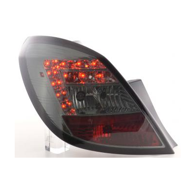 Kit De Pilotos Traseros Led Opel Corsa D 5-Ptas.  06-10, Negro Fk Automotive
