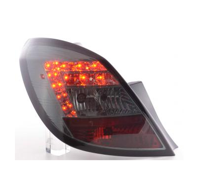 Kit De Pilotos Traseros Led Opel Corsa D 5-Ptas.  06-10, Negro Fk Automotive