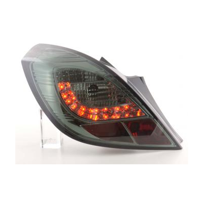Kit De Pilotos Traseros Led Opel Corsa D 3-Ptas.  06-10, Negro Fk Automotive