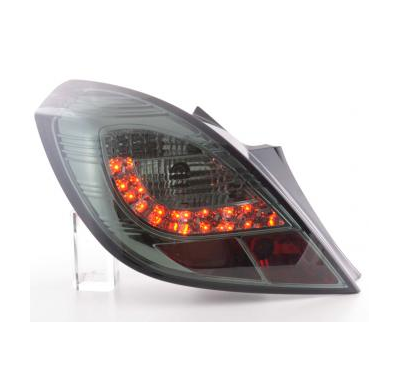 Kit De Pilotos Traseros Led Opel Corsa D 3-Ptas.  06-10, Negro Fk Automotive