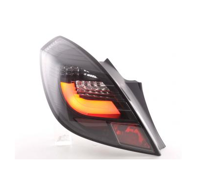 Pilotos Led Juego Opel Corsa D 3-Puertas Bj. 06-10 Negro Fk Automotive