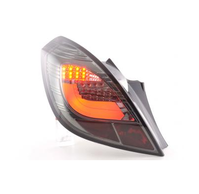 Pilotos Led Juego Opel Corsa D 3-Puertas Bj. 06-10 Negro Fk Automotive