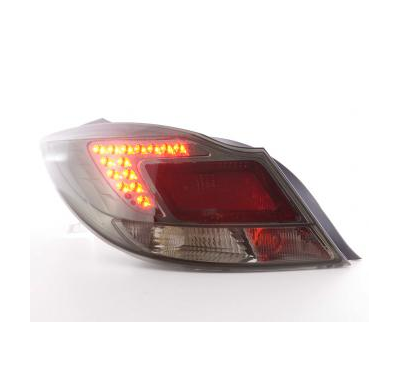 Kit De Pilotos Traseros Led Opel Insignia Sedan, Rojo/Color Claro Fk Automotive