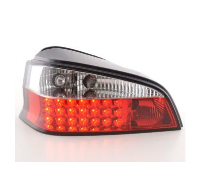 Kit De Pilotos Traseros Led Peugeot 106 Modelo 1c/1a  96-03 Color Claro/Rojo Fk Automotive