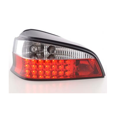 Kit De Pilotos Traseros Led Peugeot 106 Modelo 1c/1a  96-03 Color Claro/Rojo Fk Automotive