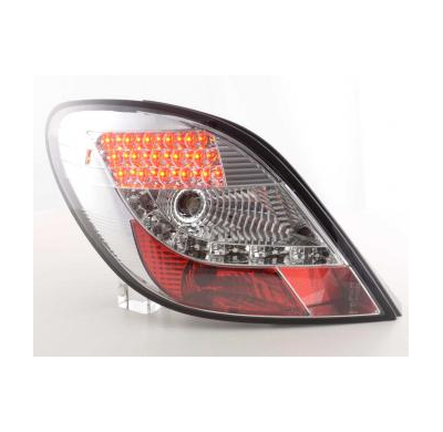 Kit De Pilotos Traseros Led Peugeot 207  06-09, Cromado Fk Automotive