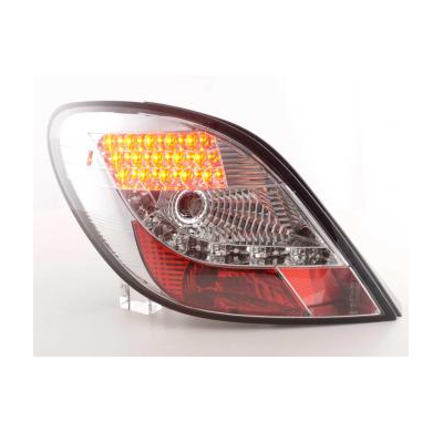 Kit De Pilotos Traseros Led Peugeot 207  06-09, Cromado Fk Automotive