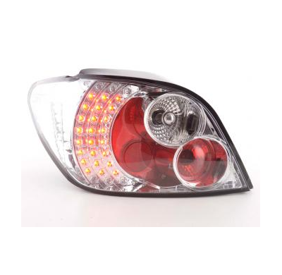 Kit De Pilotos Traseros Led Peugeot 307 Modelo 3rhy/3rfn/3nfu/3rhs/3kfu  01-04 Cromado Fk Automotive