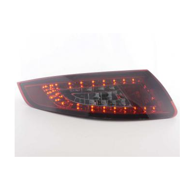 Kit de pilotos traseros LED Porsche 911 modelo 997  05-09, rojo/negro Fk automotive