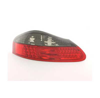 Kit De Pilotos Traseros Led Porsche Boxster Modelo 986  1996-2004 Negro/Rojo Fk Automotive
