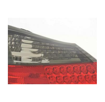 Kit De Pilotos Traseros Led Porsche Boxster Modelo 986  1996-2004 Negro/Rojo Fk Automotive