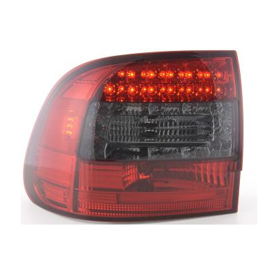 Kit de pilotos traseros LED Porsche Cayenne modelo 955  02-06 rojo/negro Fk automotive