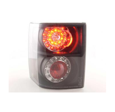 Pilotos Led Juego Land Rover Range Rover Bj. Ab 2002 Negro Con Led Intermitente  Fk Automotive