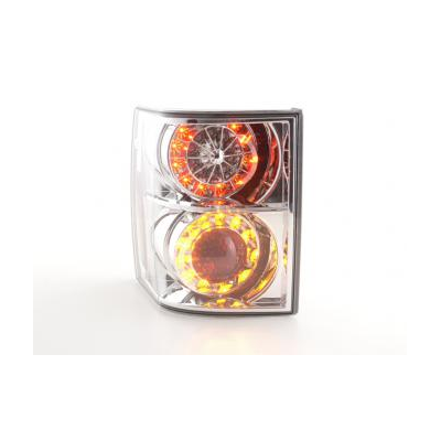 Pilotos Led Land Rover Range Rover Bj. 02-05 Cromado Con Led Intermitente  Fk Automotive