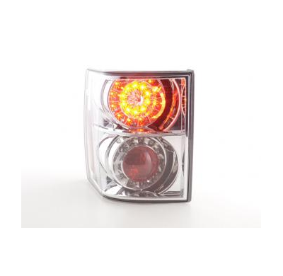 Pilotos Led Land Rover Range Rover Bj. 02-05 Cromado Con Led Intermitente  Fk Automotive