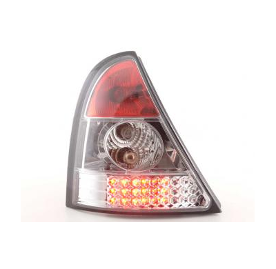 Kit De Pilotos Traseros Led Renault Clio Modelo B  98-01 Cromado Fk Automotive