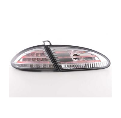 Kit De Pilotos Traseros Led Seat Leon Modelo 1p  05- Cromado Fk Automotive