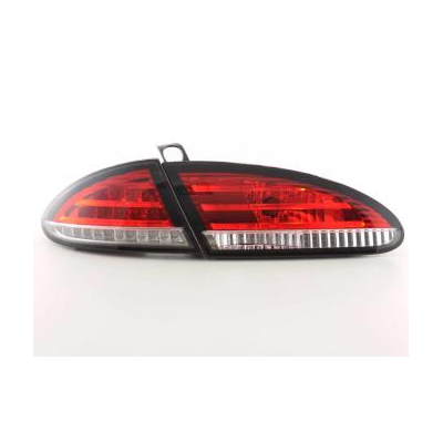 Kit De Pilotos Traseros Led Seat Leon Modelo 1p  05- Rojo/Color Claro Fk Automotive