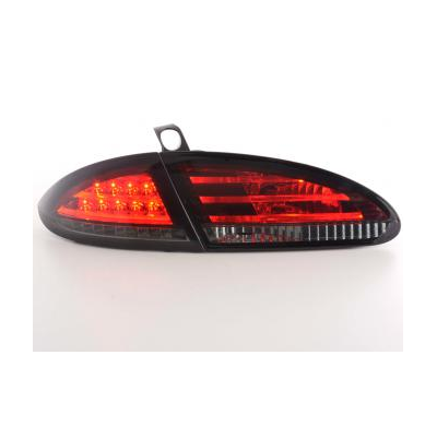 Kit De Pilotos Traseros Led Seat Leon Modelo 1p  05- Rojo/Negro Fk Automotive