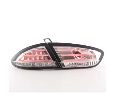 Kit De Pilotos Traseros Led Seat Leon Modelo 1p  09-, Cromado Fk Automotive