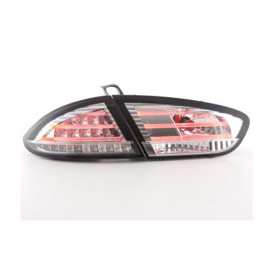 Kit De Pilotos Traseros Led Seat Leon Modelo 1p  09-, Cromado Fk Automotive