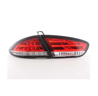Kit De Pilotos Traseros Led Seat Leon Modelo 1p  09-, Rojo/Color Claro Fk Automotive