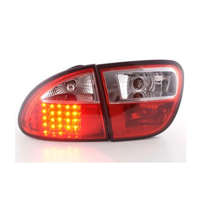 Kit De Pilotos Traseros Led Seat Leon Modelo 1m  1999-2005 Rojo Fk Automotive