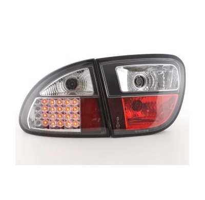 Kit De Pilotos Traseros Led Seat Leon Modelo 1m  1999-2005 Negro Fk Automotive