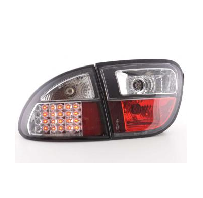 Kit De Pilotos Traseros Led Seat Leon Modelo 1m  1999-2005 Negro Fk Automotive