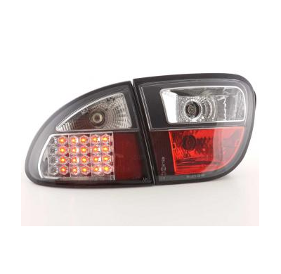 Kit De Pilotos Traseros Led Seat Leon Modelo 1m  1999-2005 Negro Fk Automotive